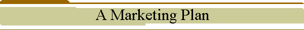 A Marketing Plan